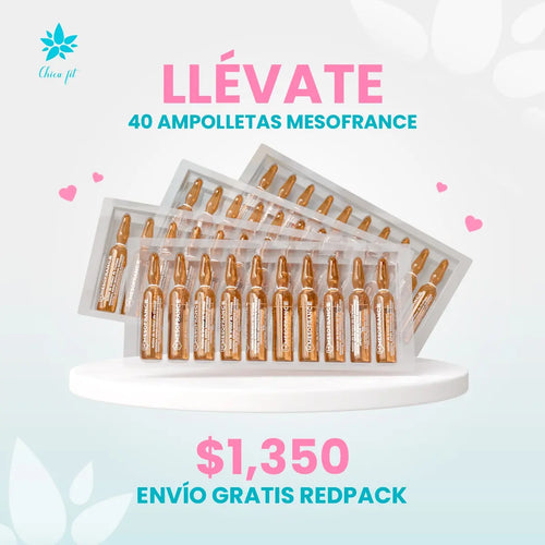 40 Ampolletas Mesofrance