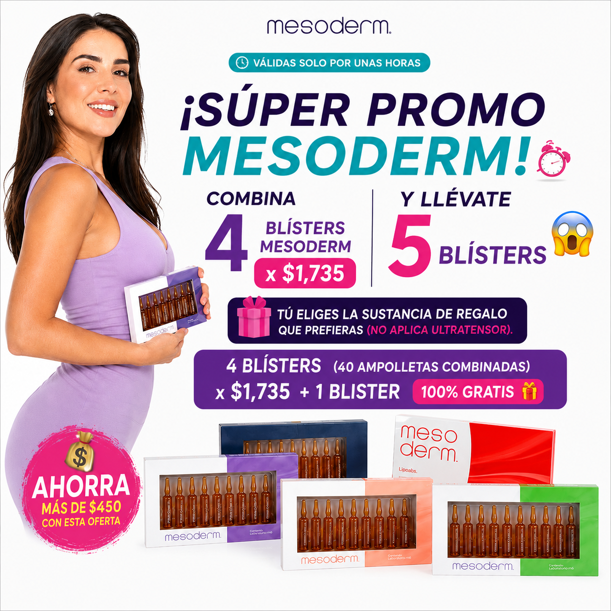 ¡Súper Promo Mesoderm por Tiempo Limitado