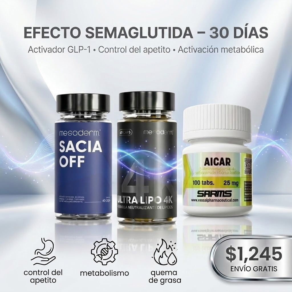 Tratamiento 30 Días Sacia Off & Ultra Lipo 4k